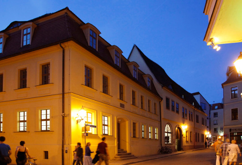 Händel-Haus am Abend / Foto: Thomas Ziegler