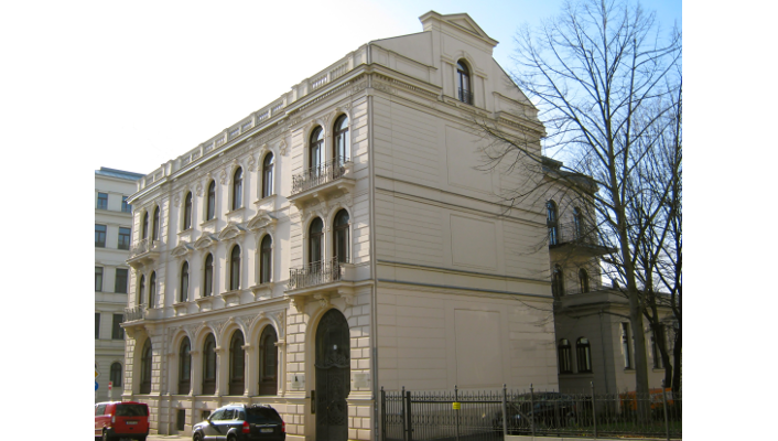 Verlagshaus Peters mit Grieg-Gedenkstätte
