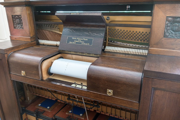 Welte-Mignon-Klavierautomat mit Aufnahmen von Gustav Mahler